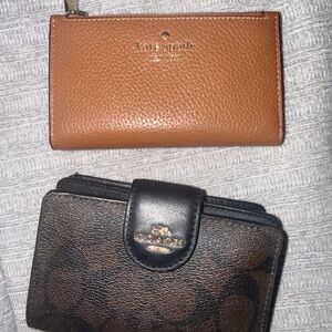 Coach and Kate Spade Wallet Bundle! EUC